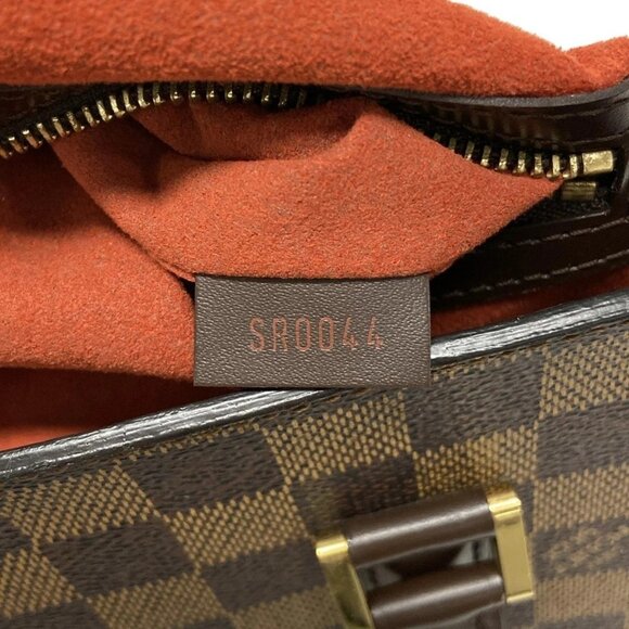 Auth LOUIS VUITTON Venice N51145 Ebene Damier SR0044 Handbag Damier Canvas - Picture 13 of 16